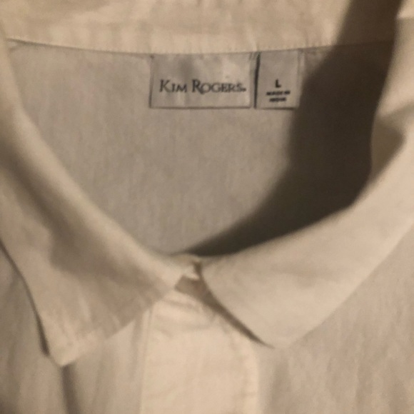 Kim Rogers Button Down Top - Picture 2 of 2